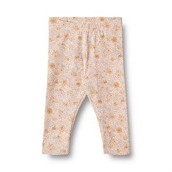 Wheat Jersey leggings Jules - Coneflowers